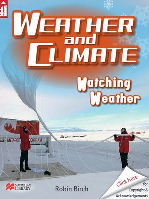 cover image of Weather and Climate: Watching Weather